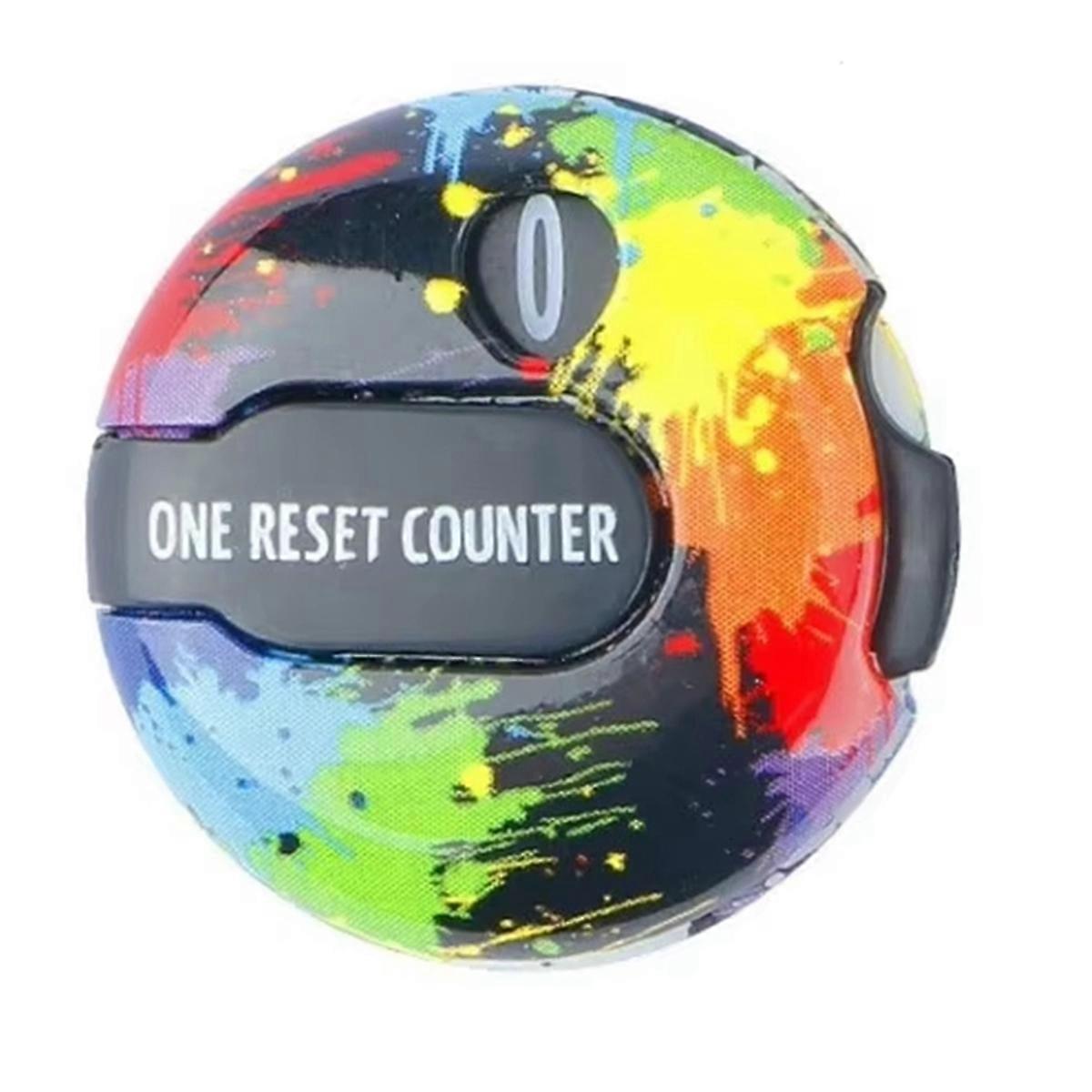 Golf Score Counter Colorful Golf Stroke Score Keeper Multicolor