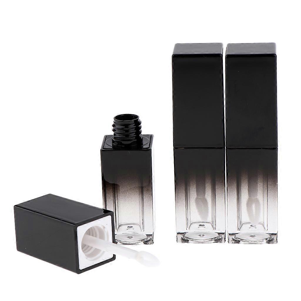 Square Shape Refillable Lipstick Glazing Color Tube Cosmetic Empty Bottle