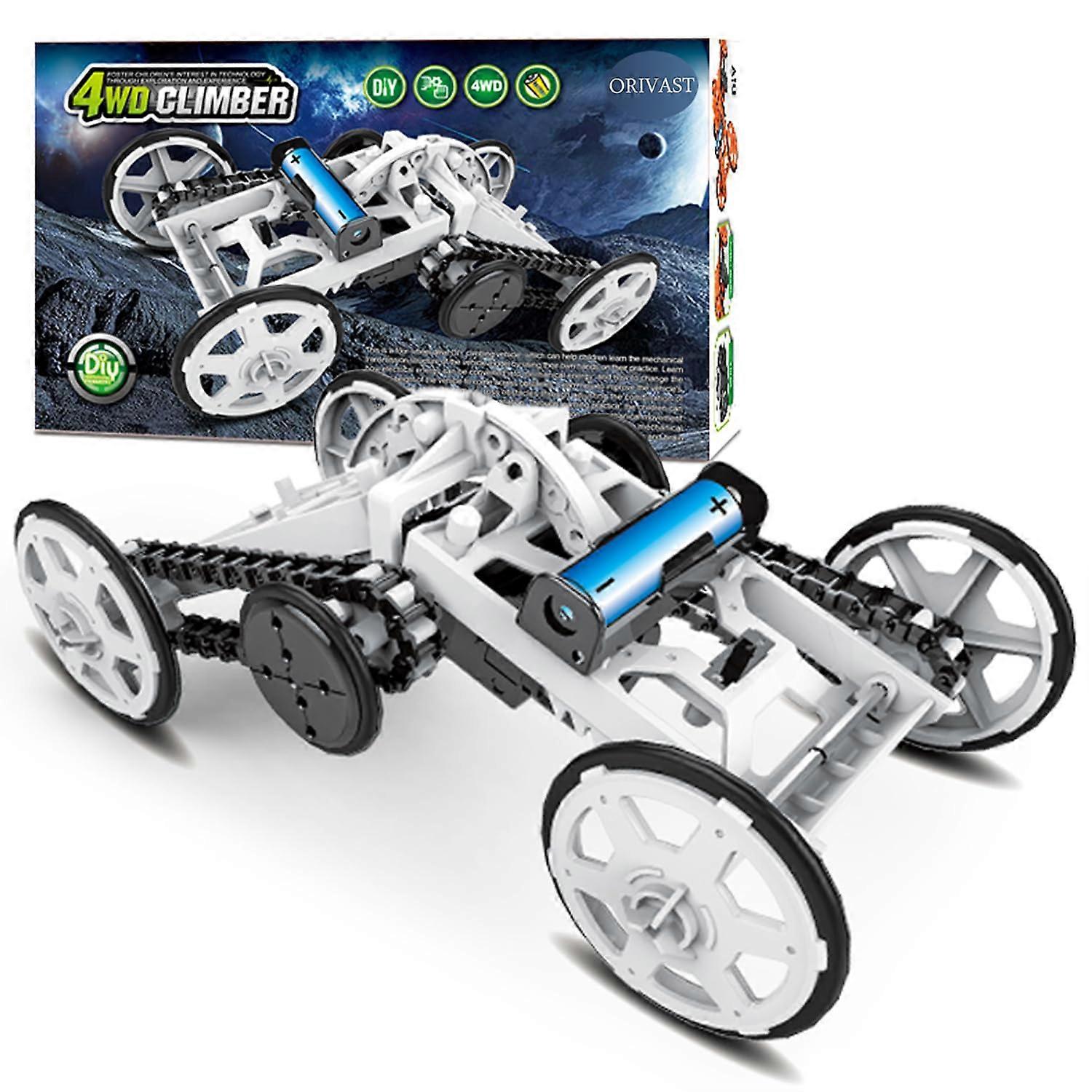 STEM Projects for Kids Ages 8-12 | DIY Electronics Circuit Kits | 4WD Climbing Vehicle Science Experiments for Teens