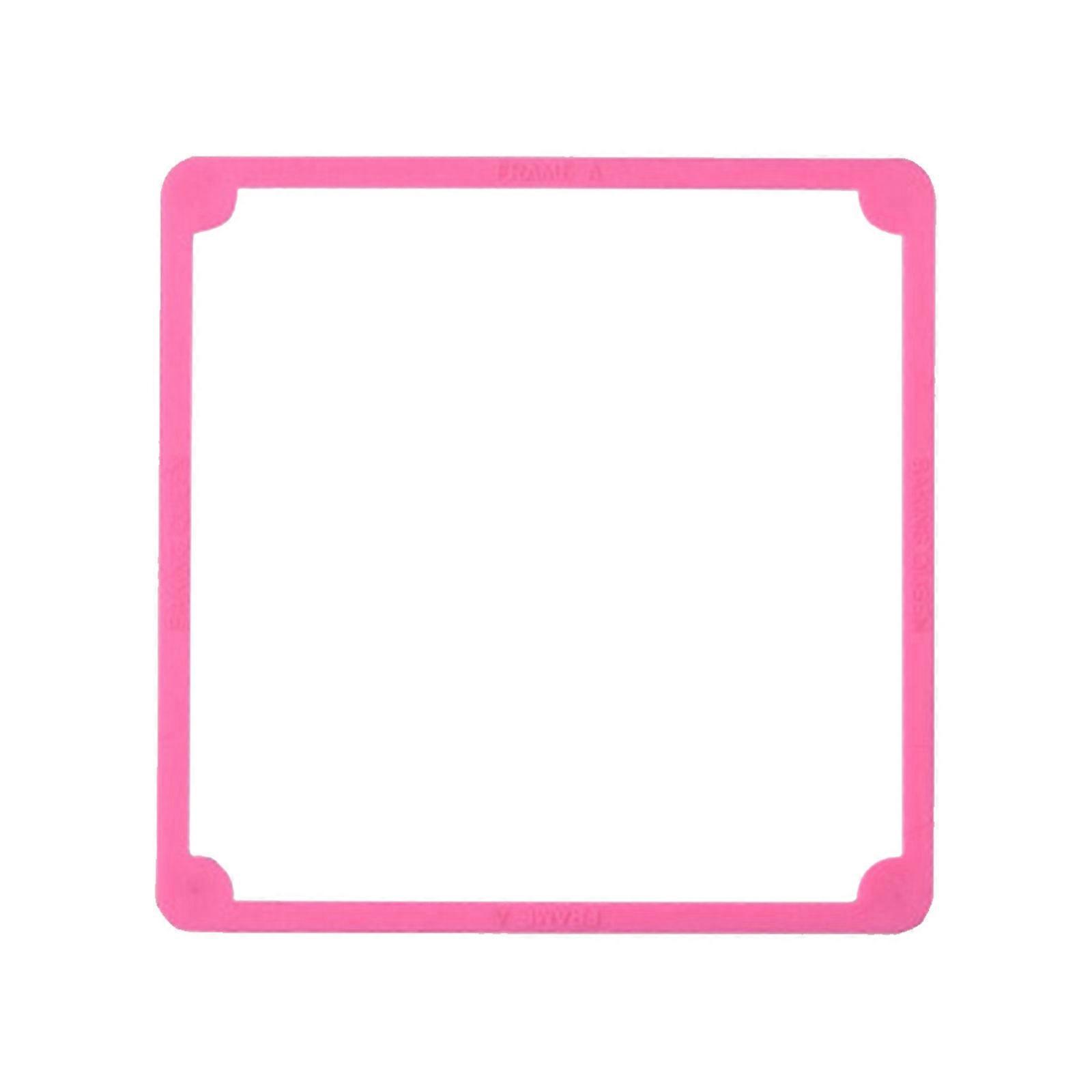 Convenient Cookie Stamp Frame Creative Biscuit Printing Mould Holder Cake Stencil Spray Mold Fixing Frames Baking Tools Multicolor