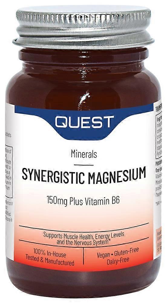 Quest Synergistic Magnesium 150mg 60 Tablets