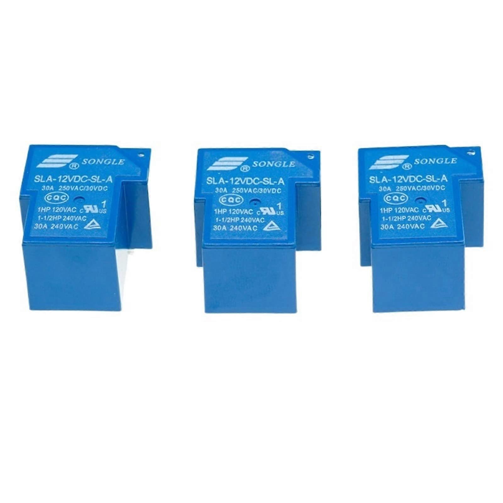 2PC relay SLA12VDCSL SLA24VDCSL 05V 30A group normally open replacement