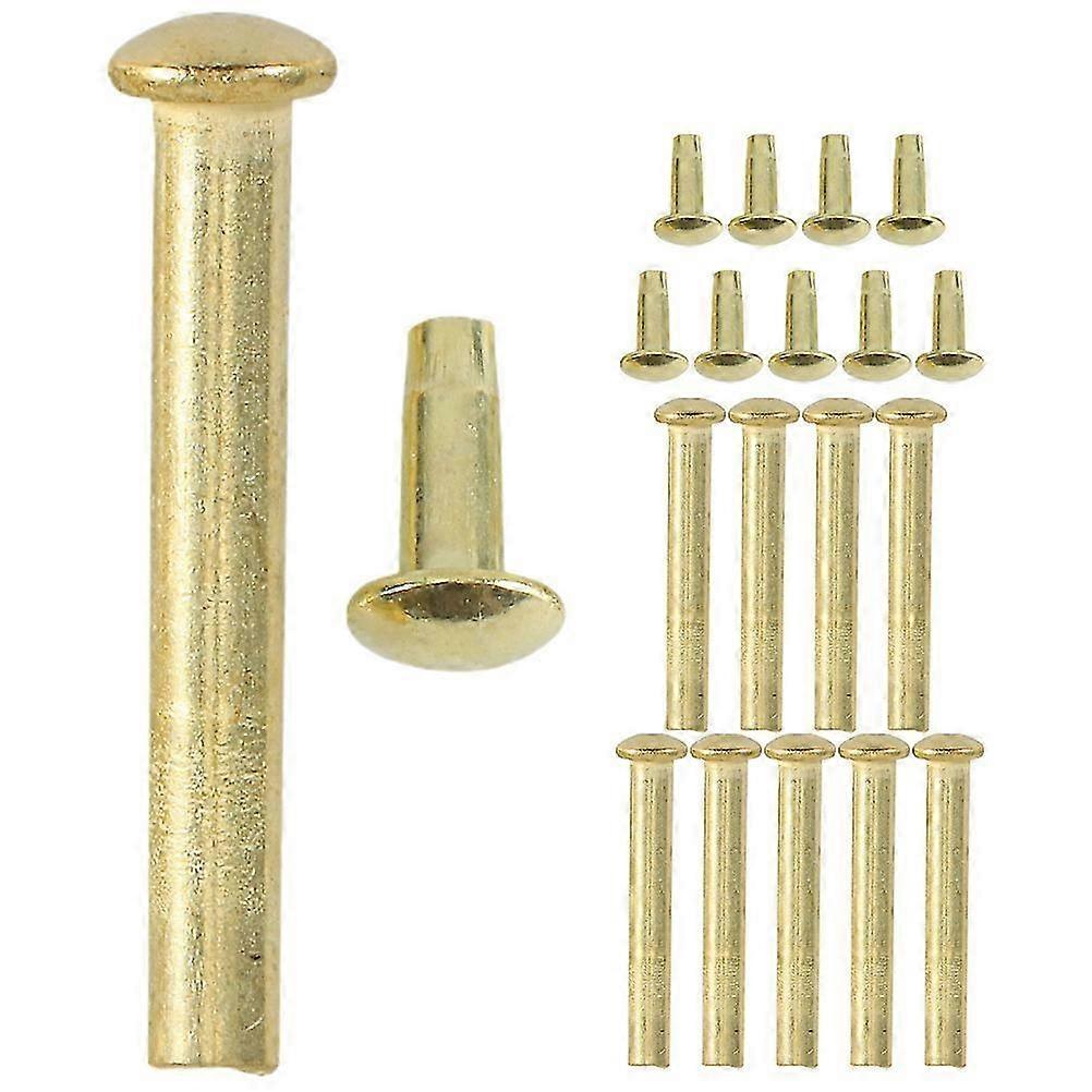 10 sets of Hand Folding Fan Repairing Kit Stainless Steel Shaft Rivets And Nuts Hand Fan Supply