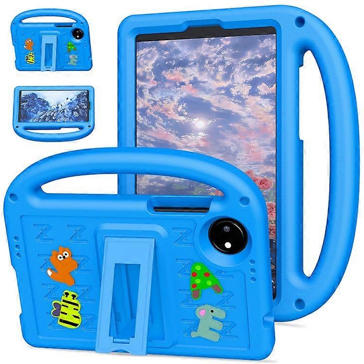 Compatible For Xiaomi Redmi Pad SE 4G 8.7 inch Kickstand Case EVA + PC Tablet Protection Cover with Shoulder Strap