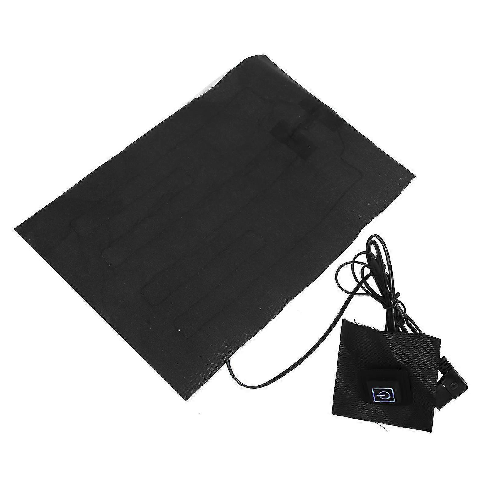 Temperature Adjustable Electric Heating Sheet USB Heating Pad for Clothes Vest (With Switch)