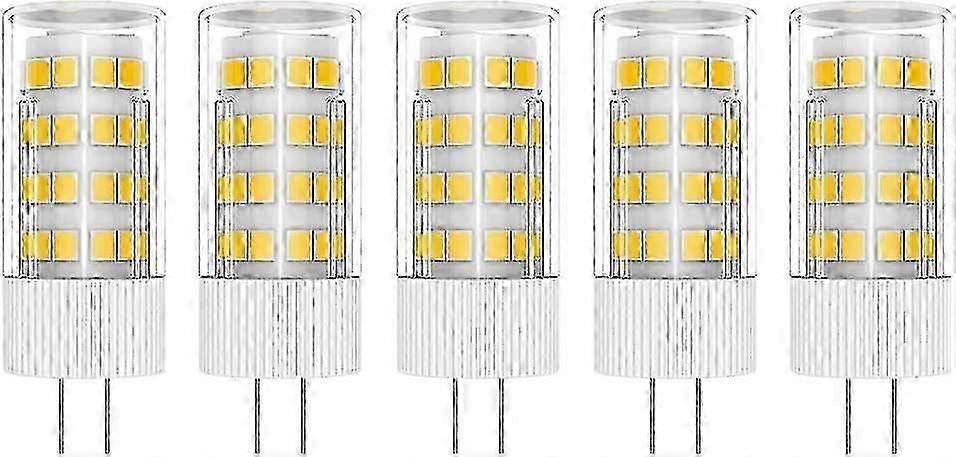 5X G4 LED電球5W 51 SMD 2835ウォームホワイト3000K 400LM 220V [エネルギーA +]