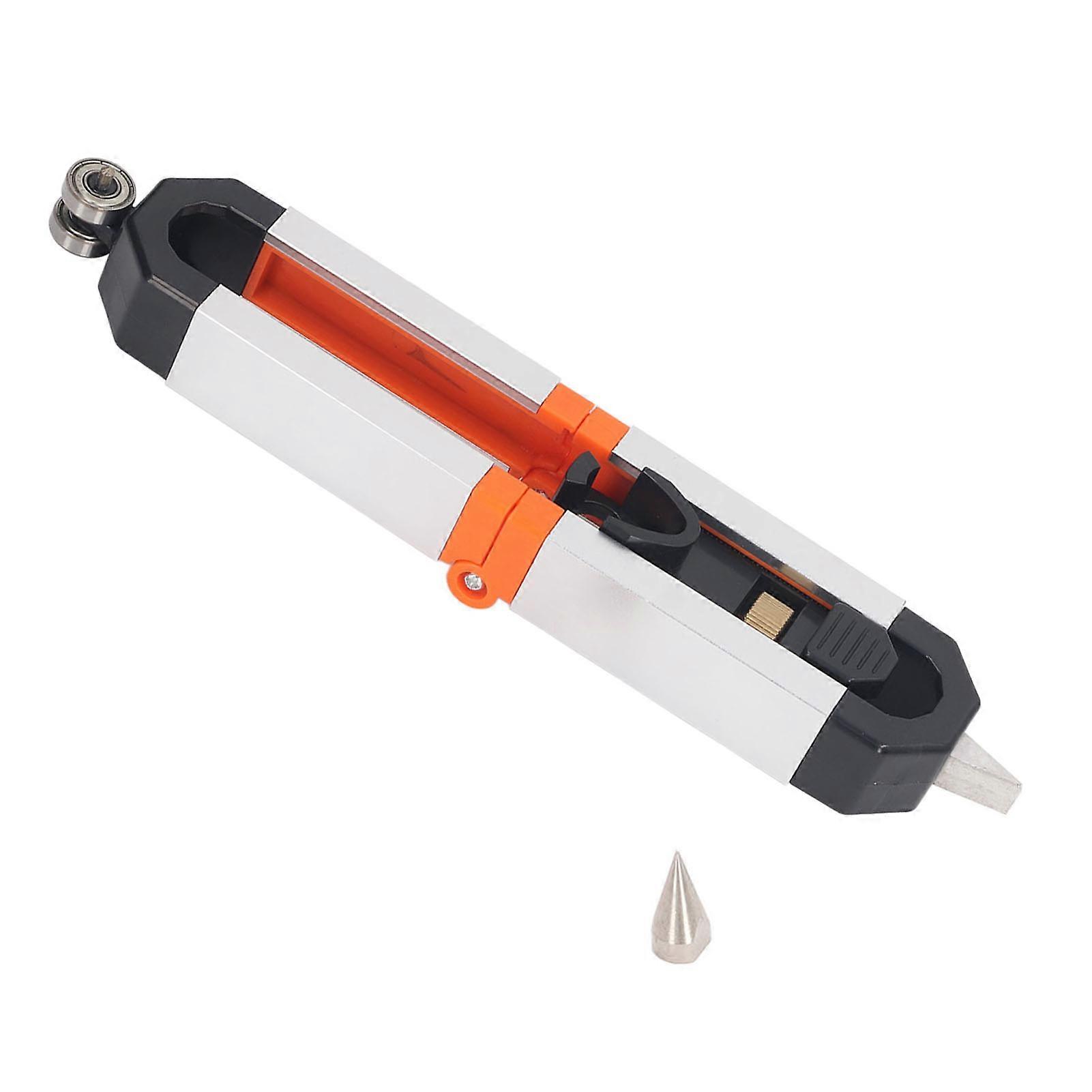 Contour scriber foldable, suitable for measuring irregular arcs