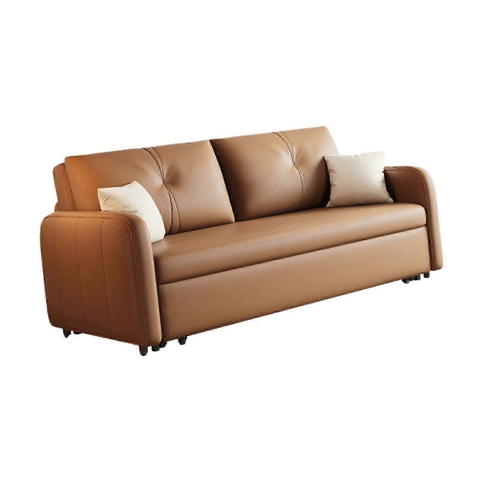 Foldable Sofa Bed for Bedroom, Club, Home, 140x80x85cm Removable Pull Out Couch with Recliner and Sponge Comfort