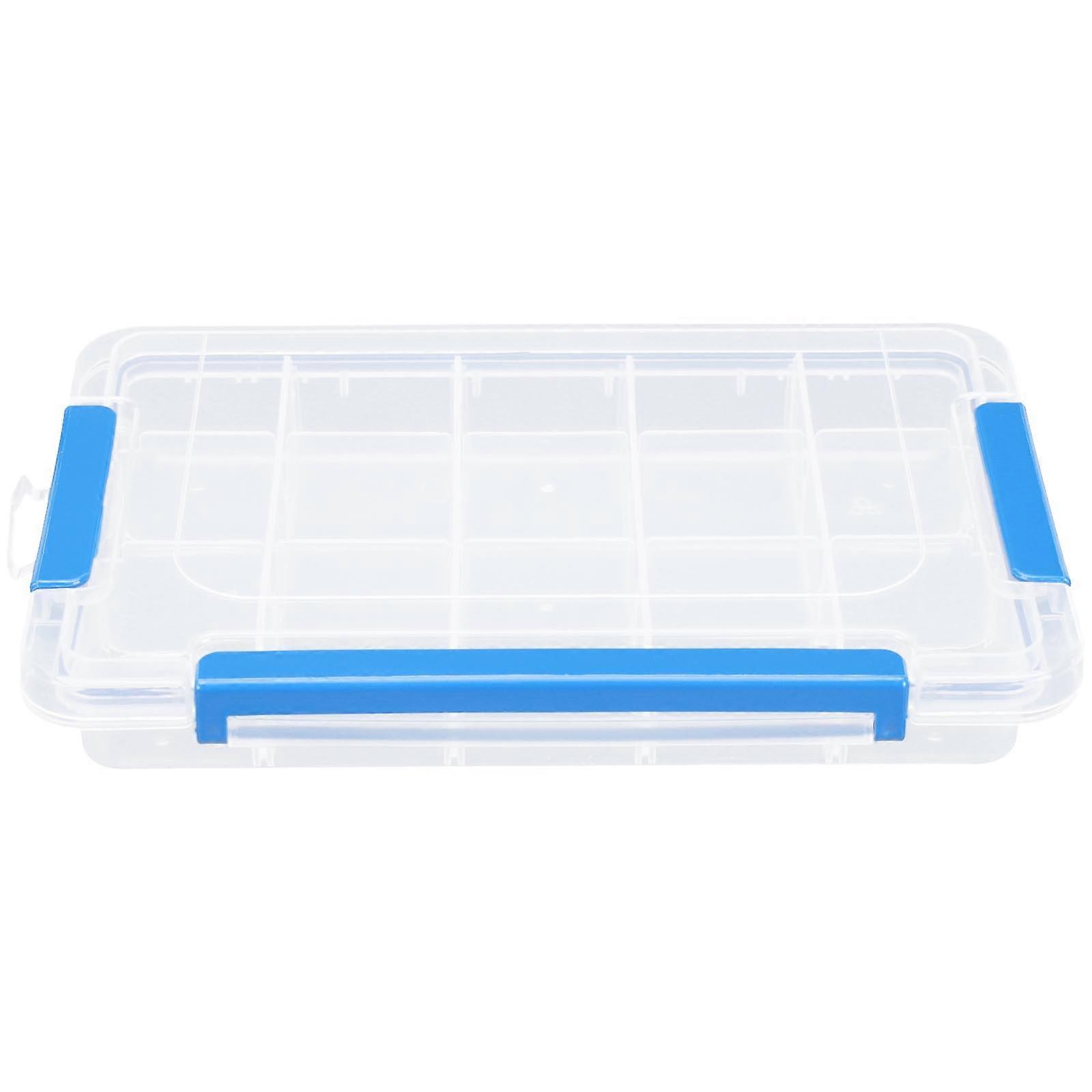 Portable Plastic Medicine Box for Travel Storage with Durable Safe Design Assorted Color