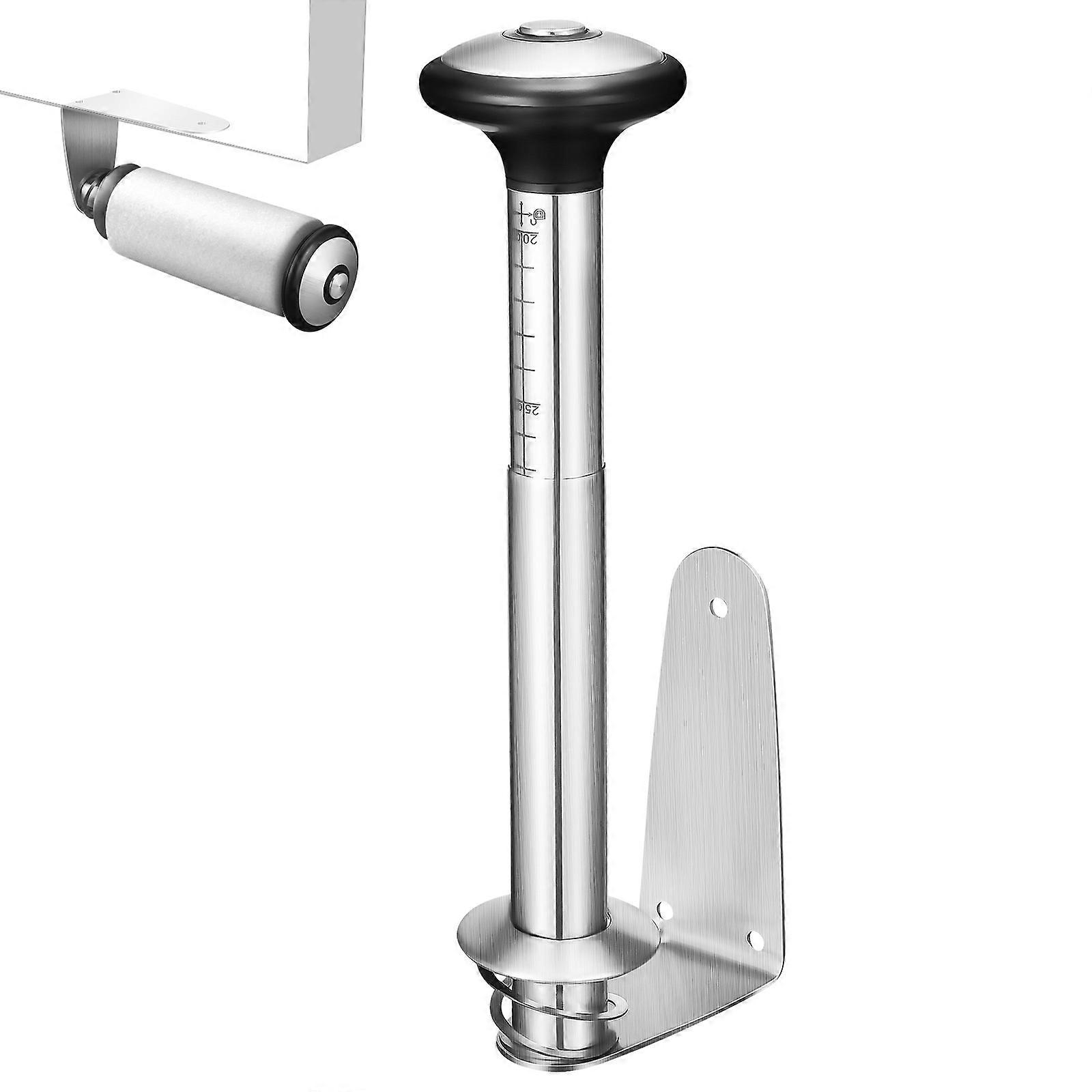 Roll Paper Rack Vertical Structure Multi-functional Kitchen Bathroom Accessories 1Set