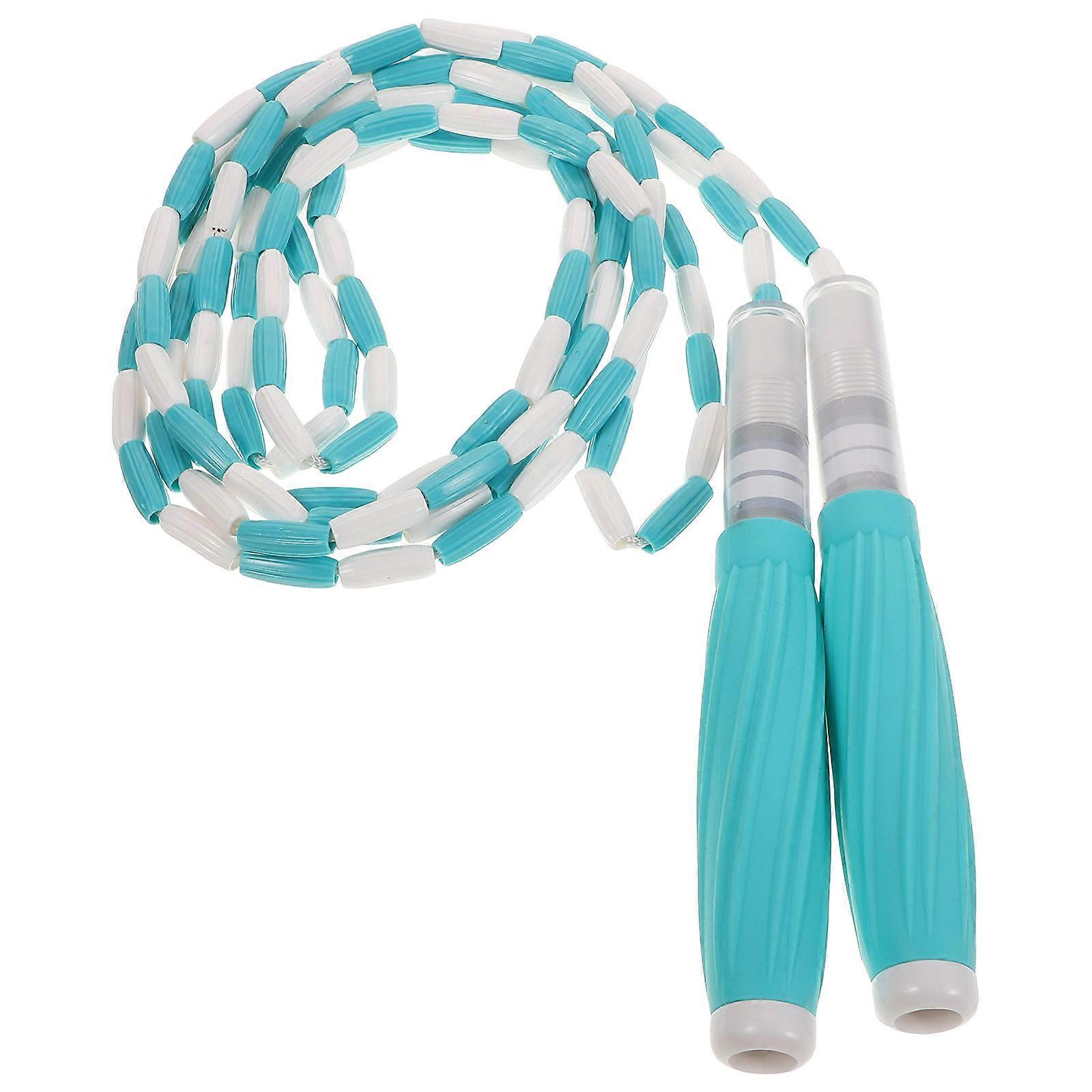 Jumping Rope For Workout Beaded Jump Rope Adjustable Length Soft Bead Exercise Home Exercise 1Pcs
