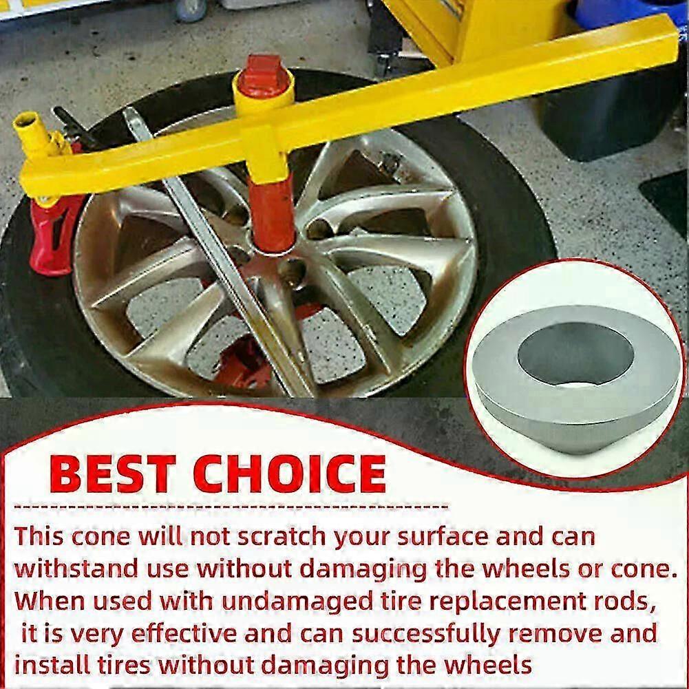 Manual Tire Changer Centering Cone Fit For Car Truck Fit Up To 3 Hub Opening Manual Tire Changer Centering Cone Suitable Fit For Sedan