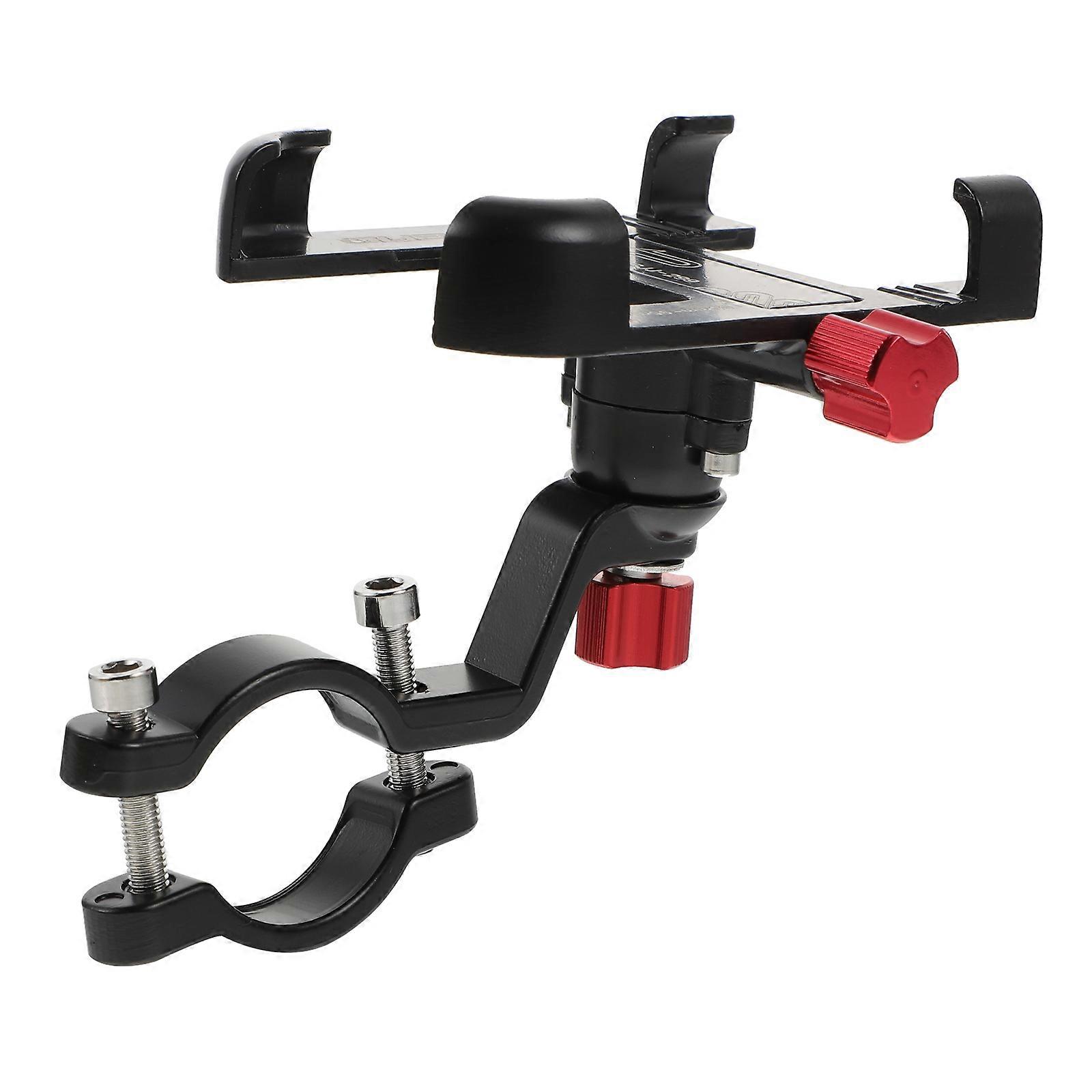 Bike Phone Holder Rotating Mount for Motorcycles & Bikes, Durable Support for Navigation, Easy Installation, Black