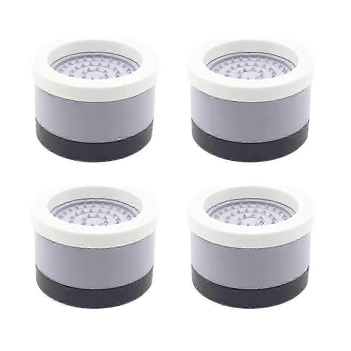 Set of 4 Heavy Duty Round Bed Lifters Height Adjustable for Table & Chair