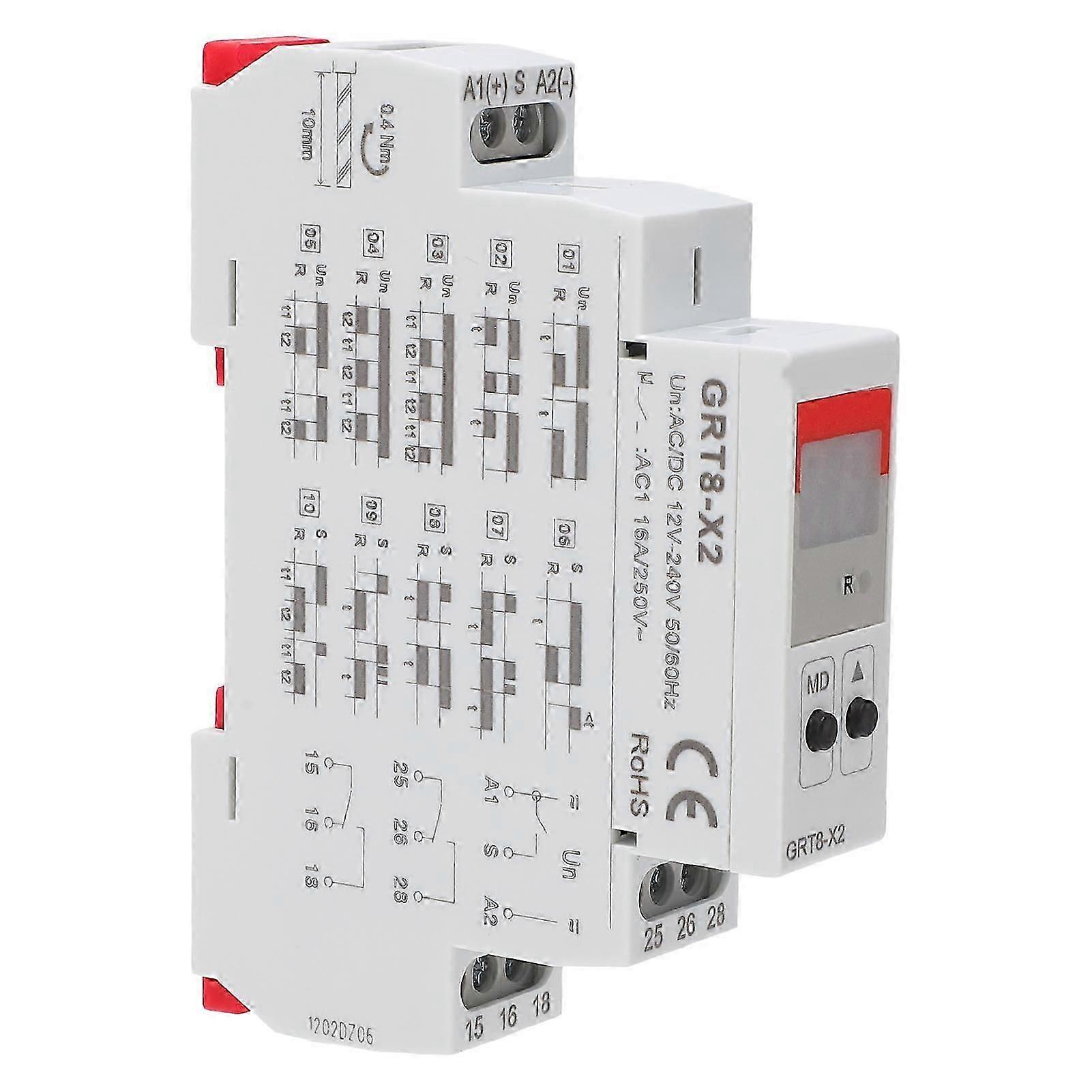 Time Relay Delay Timer Controller Adjustable Digital Display Control Switch AC DC 12V?240V