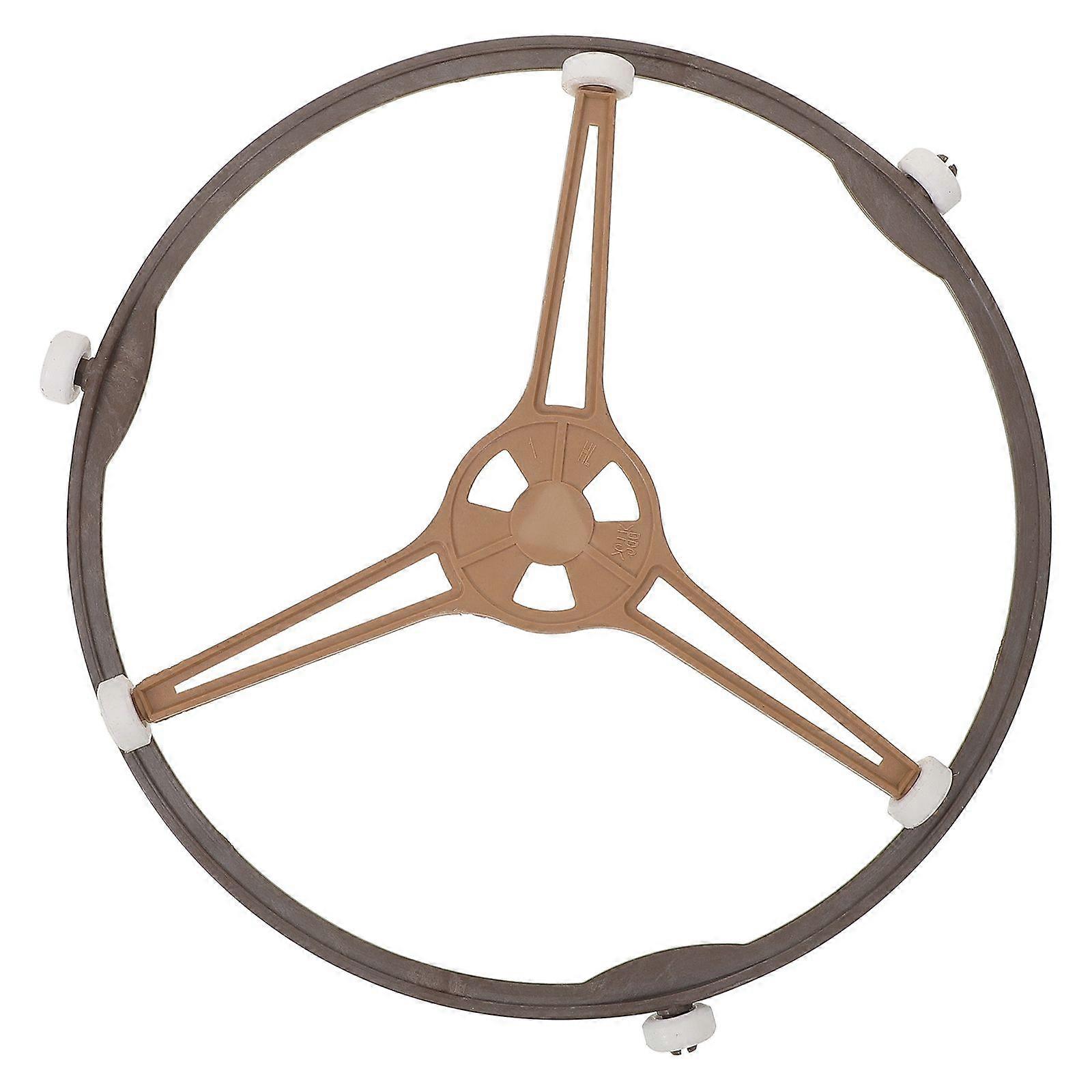 1 Set Microwave Turntable Ring Microwave Roller Ring Glass Plate Tray Support Holder Replacement Ring