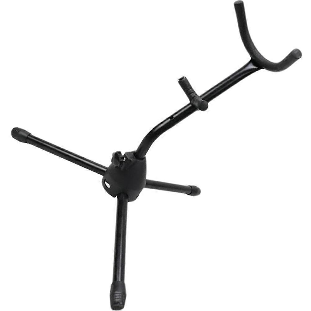 Foldable Clarinet Stand Instrument Tripod Black 44.50X41.00X41.00CM Safe Accommodation 1Set