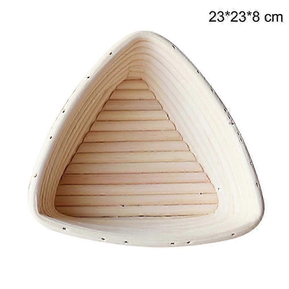Triangular Rattan Bread Banneton Bread Proofing Basket Sourdough Proving Bread Rising Baskets