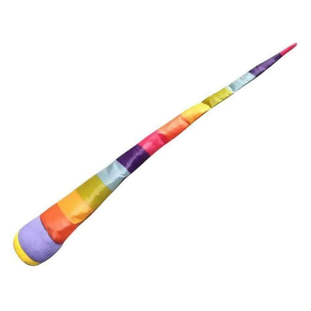Throw And Catch Game With Educational Toy, Portable Soft Foam Ball And Rainbow Tail For Colorful Play And Sports Training, Wide Application For