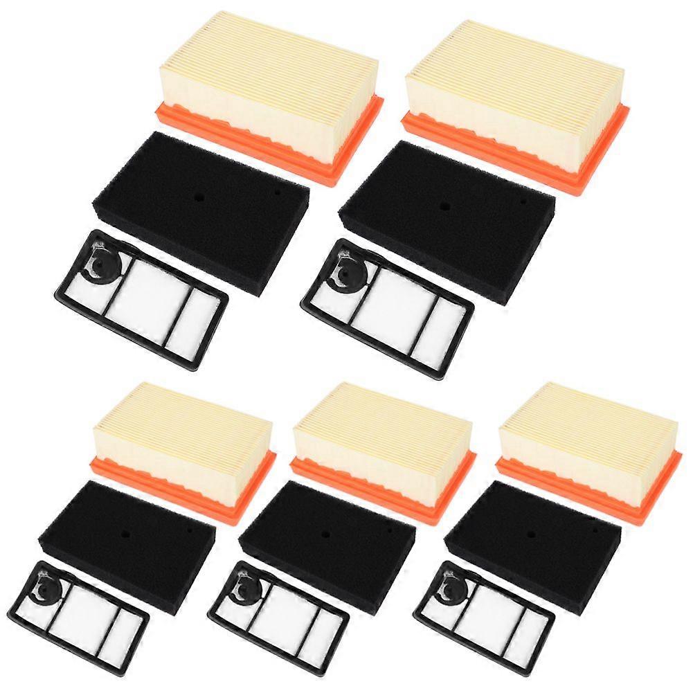 5 Sets Air Filter Replacement Tackle Kit for Stihl TS400 BR350 BR430 SR430 SR450