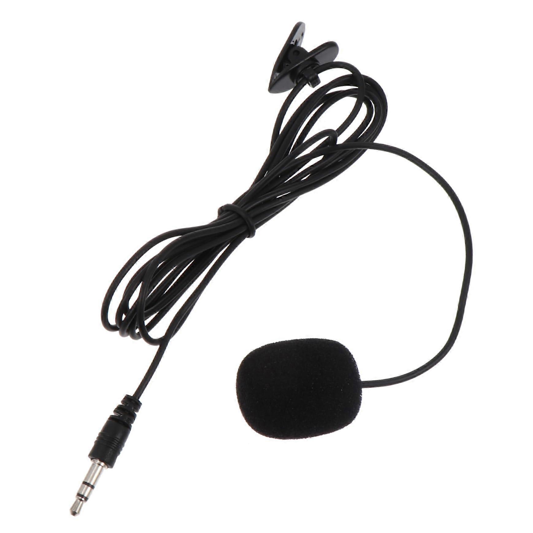 5Piece Lavalier Microphone Conference Microphone with Clip for Smartphone for Interviews, Lectures, and Live Streaming, Durable