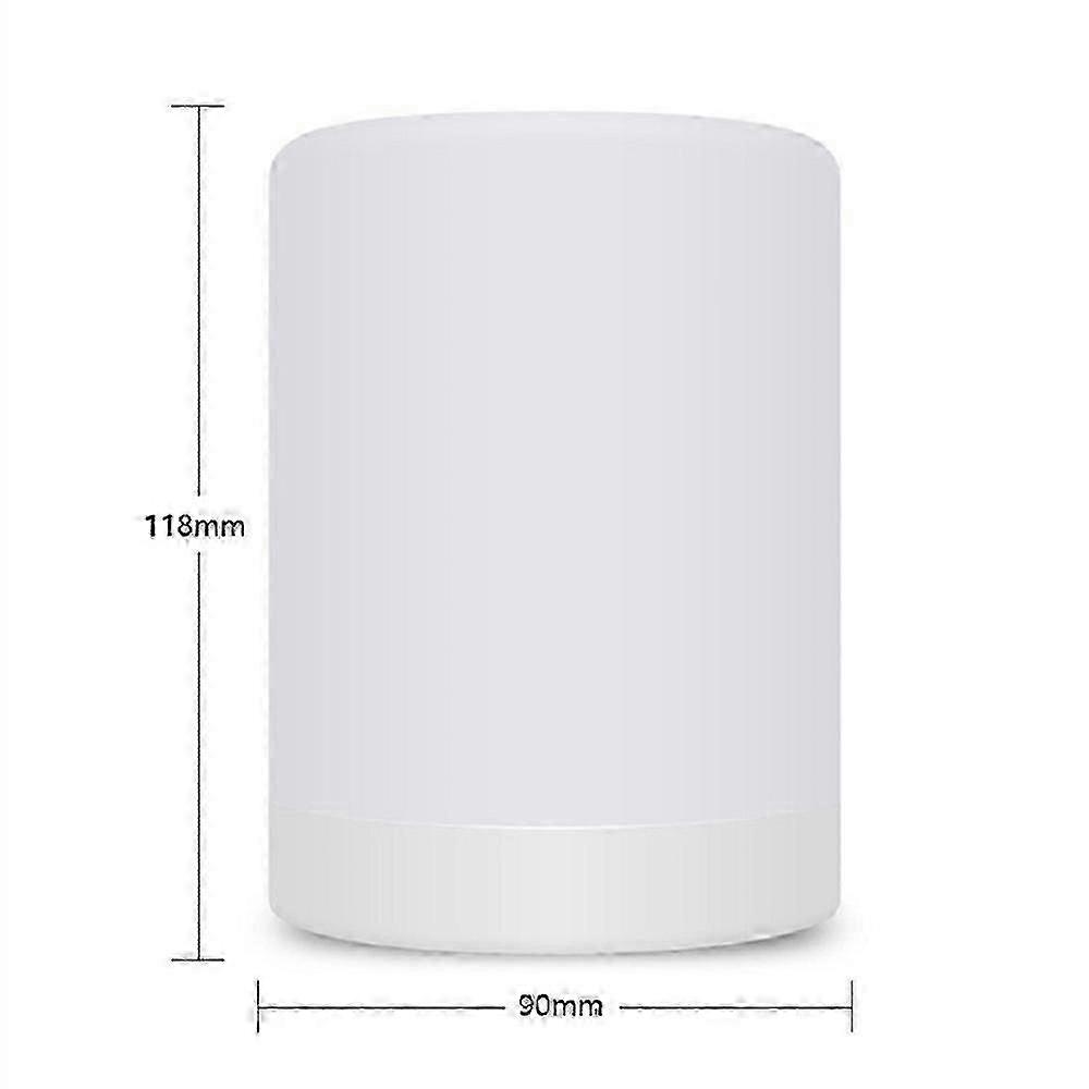 Dimmable Touch Night Light, Unique LED Bedside Lamp