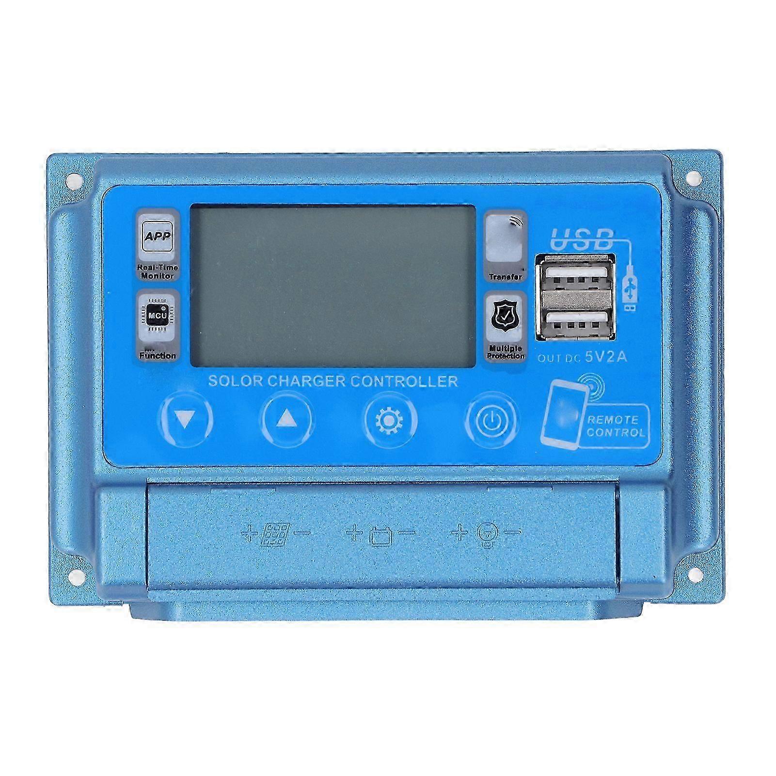 12V/24V/36V/48V/60V MPPT Solar Controller Dual USB