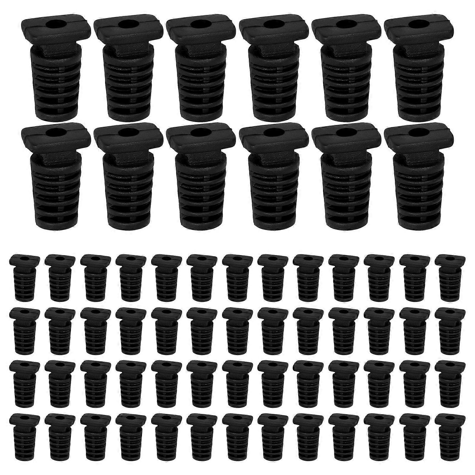 Wire Protector Cable Glands Professional Use 3.1MM Inner Hole Diameter Strain Relief 100Pcs
