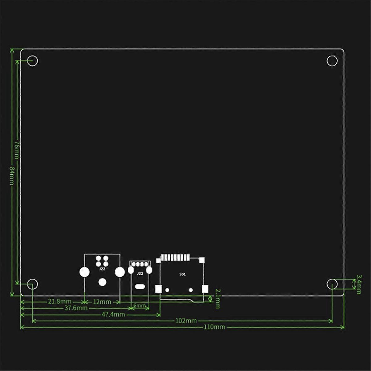 Für MKS Robin Nano V3.1 3D-Drucker Motherboard Core TFT Touchscreen Set