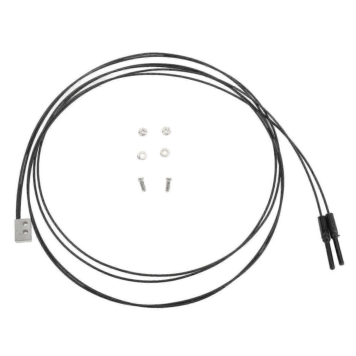 2PCS Fiber Optic Sensor Flat Thin Reflection Optical Fiber Sensor Cable 0270mm Detection Distance TP47R