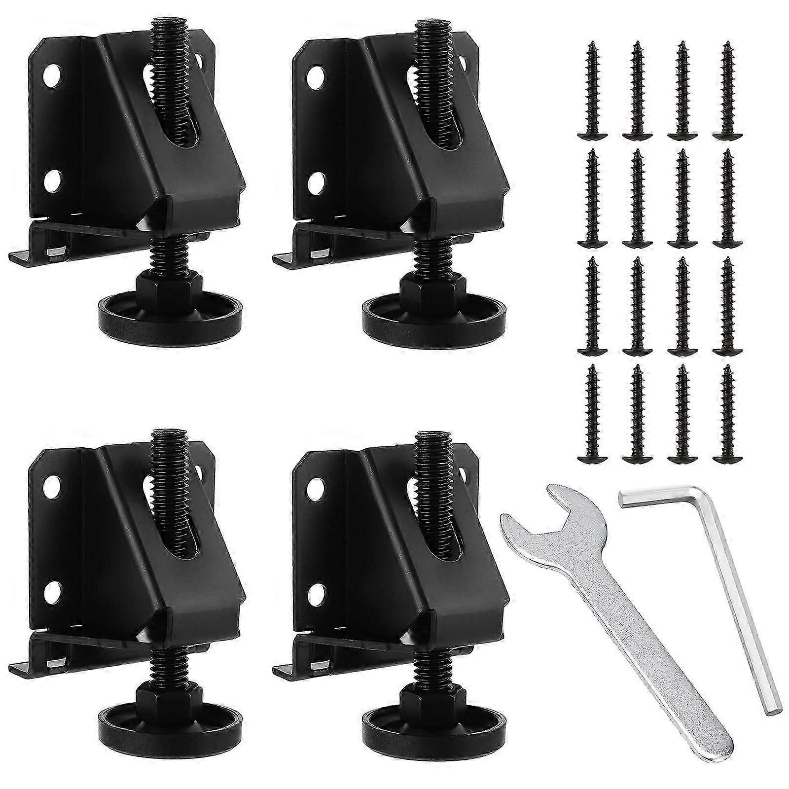 4pcs Heavy Duty Leveling Feet Furniture Workbench Leg Leveler Adjustable Furniture Levelers-Yvan