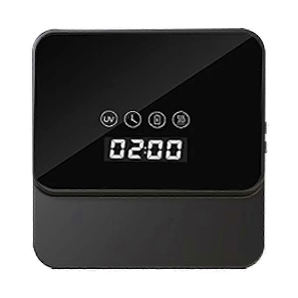 UV Toothbrush Sterilizer for Bathroom Black