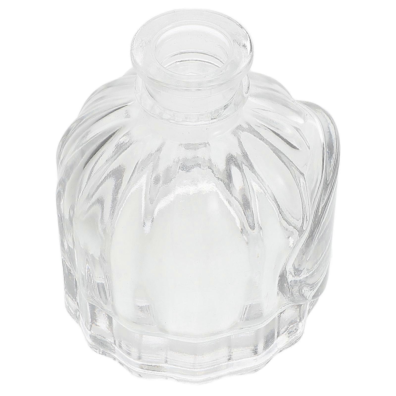 Small Perfume Bottle Holy Water Bottle Christian Religious Blessing Bottle Office Decoration Safety Lid Design 3.1×2.6×2.6in 1Pcs