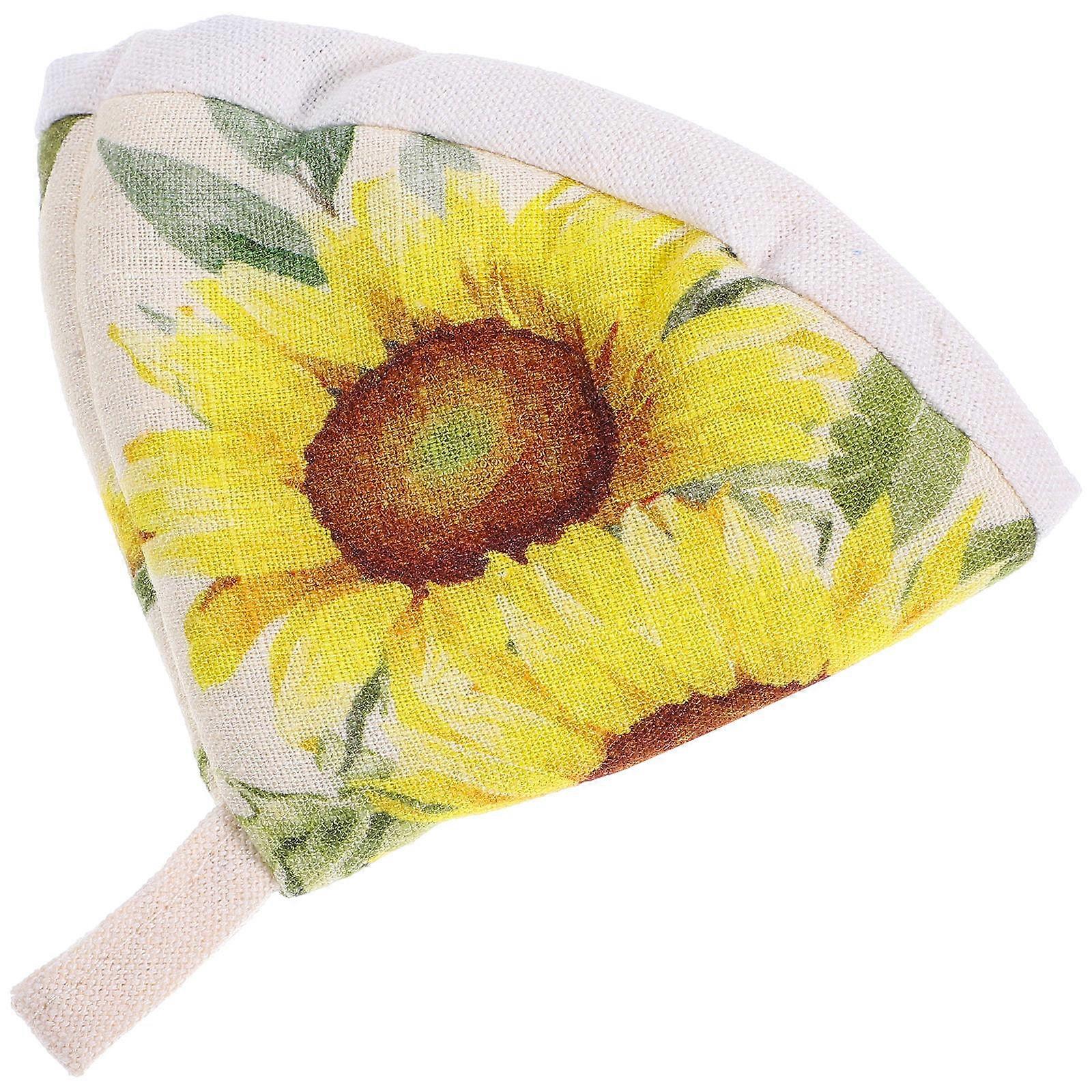 Pot Handle Covers Triangular Pot Lid Cap Heat Resistance for Kitchen Utensils 1Set