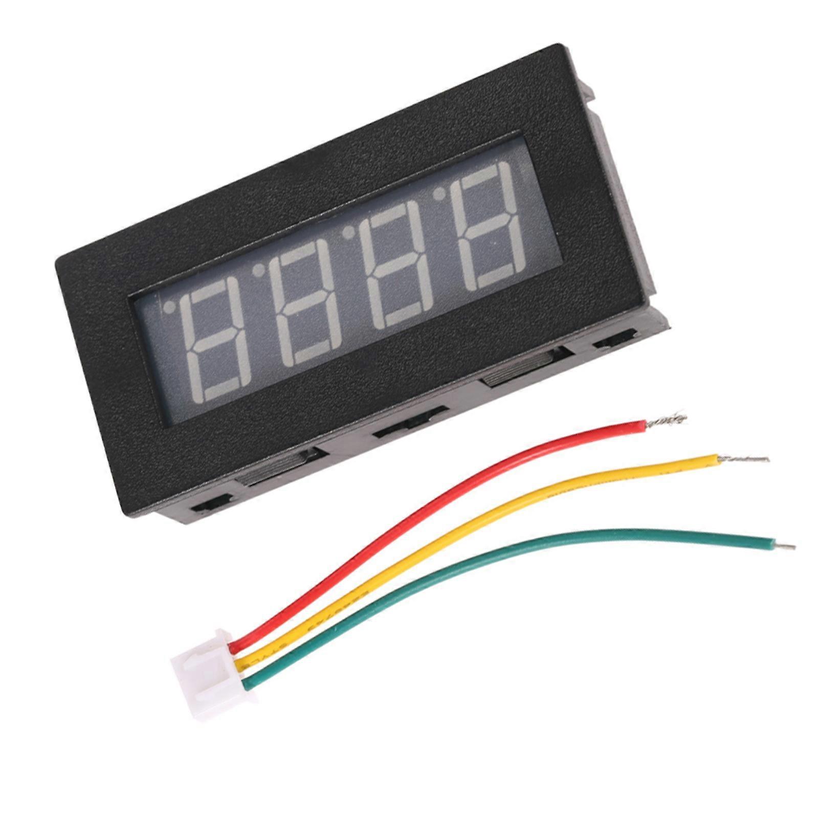 High Precision Digital Tachometer with 0.56-Inch Blue LED Display Motor Module Speed Value Measurement