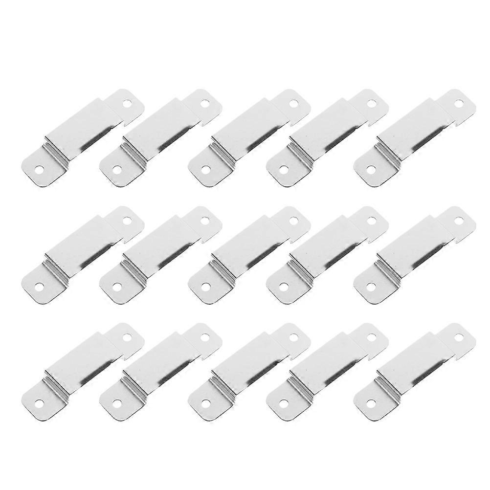 15pcs Metal Tape Measure Clips Holders for Belt, Easy Access Tool Hangers for Organizing Measuring Tools in Garages and Worktables