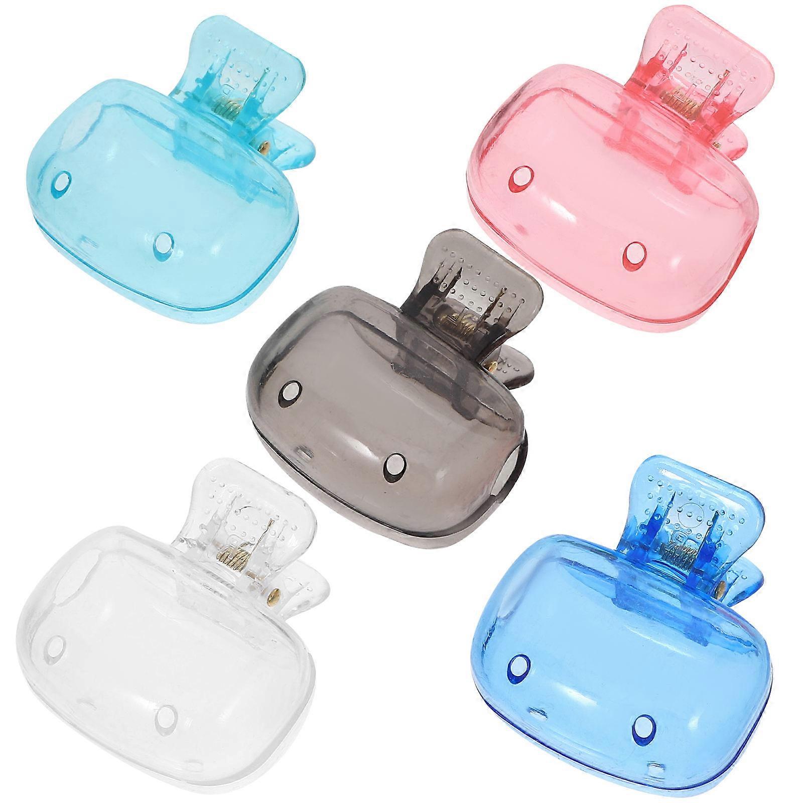 Tooth Brush Caps Protect Toothbrush Heads Maintain Shape Simple Appearance All Users 4.50X4.50X2.50CM 5Pcs