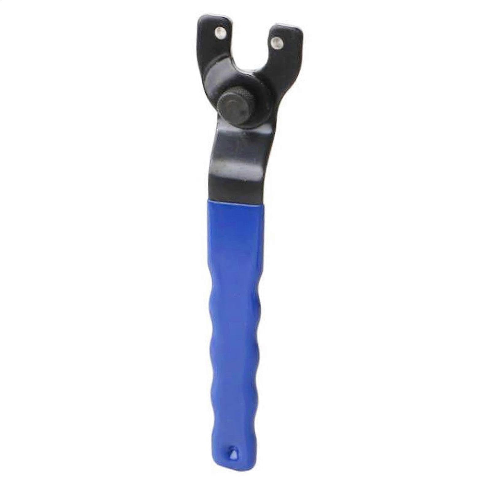 Angle Grinder Adjustable Wrench  Pin Wrench, NonSlip Coated Handle  Durable Grinder Wrench Wrench, Angle Grinder, Lock Nut, Strong