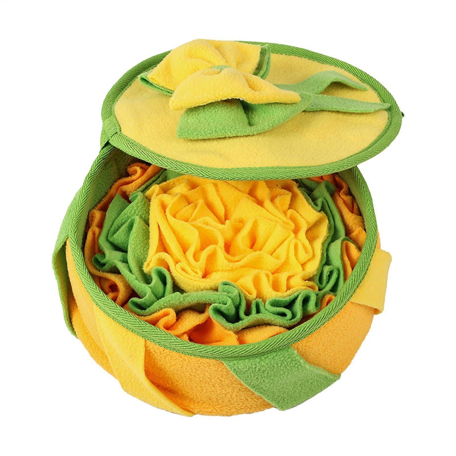 Snuffle Dog Puzzle Mat for Small and Medium Dogs - Interactive Feeding Mat for Stress Relief and Scent Training