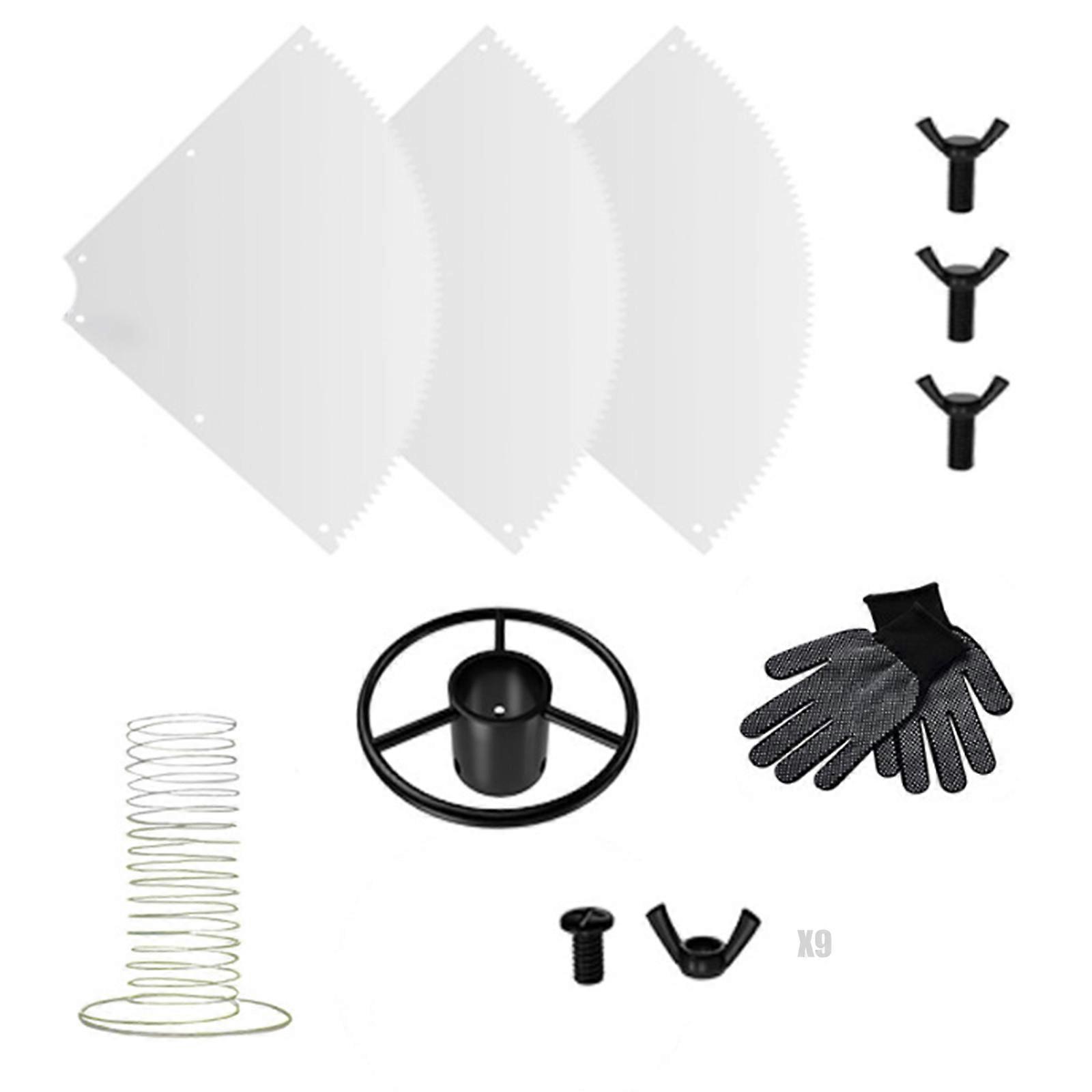 Large Wrap Around Squirrels Baffles Squirrels Proof Bird Feeders Baffles Guard for Poles Mounted Feeders Multicolor