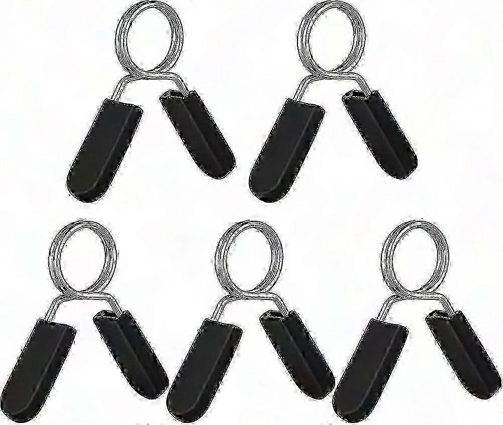 Barbell Spring Clips Chrome Weight Collars