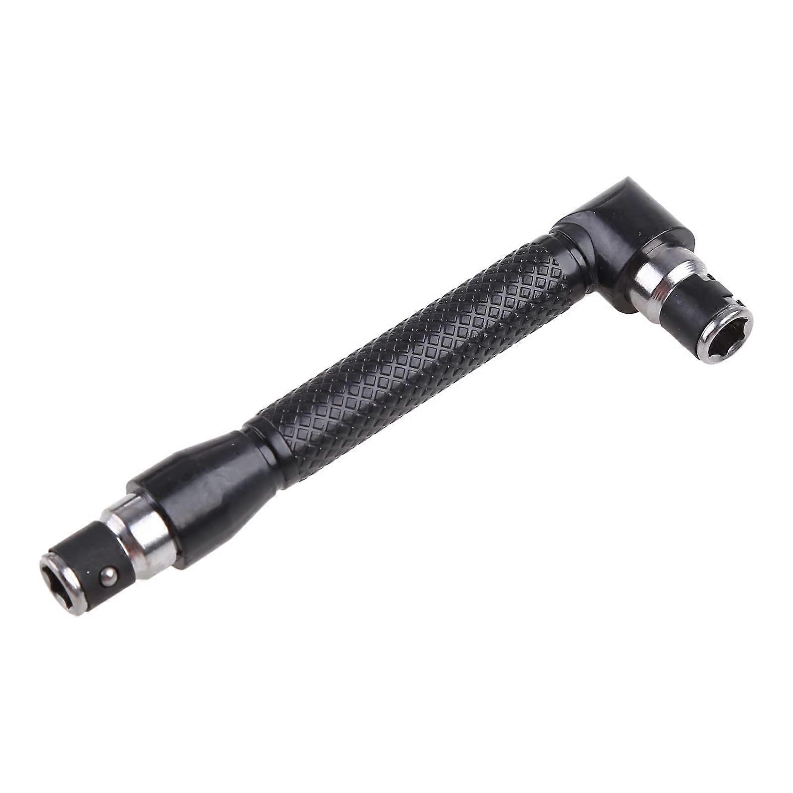 L-Shaped Screwdriver Bit Holder And Utility Tool For Everyday Tasks Stainless Steel Compact Fits Standard Bits