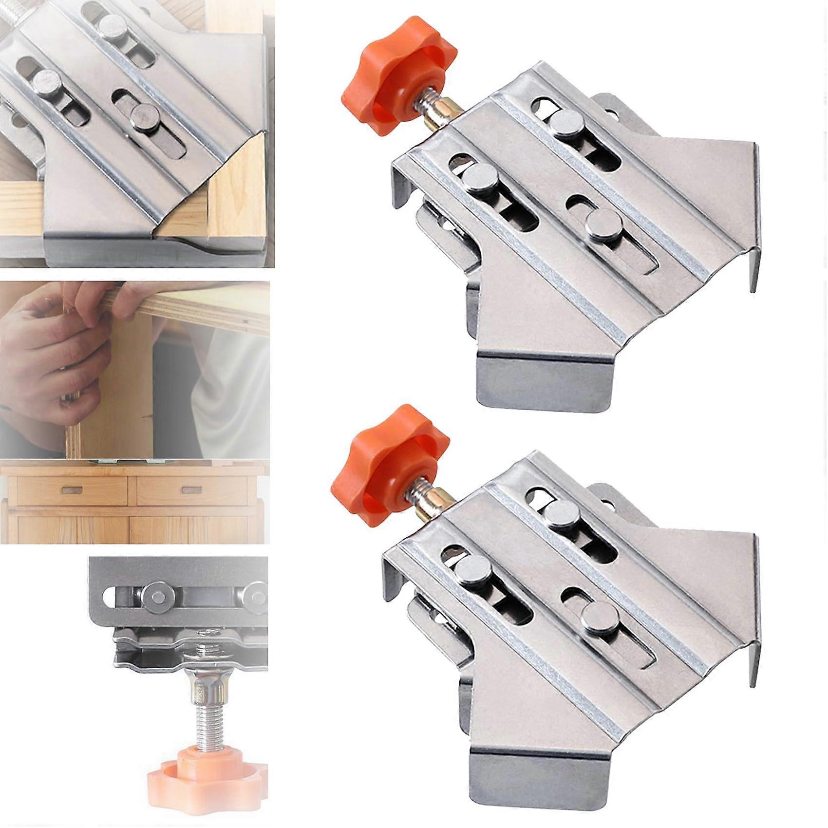 Corner Clamps for Woodworking 90 Degree Right Angle Clamps (2pcs Open Type)