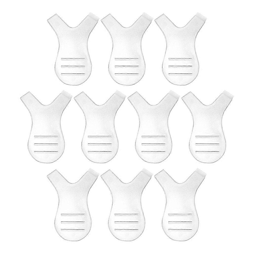 Eyelash Extension Tool with Y Shaped Silicone Comb for Eyelash Perming Transparent Auxiliary Pick