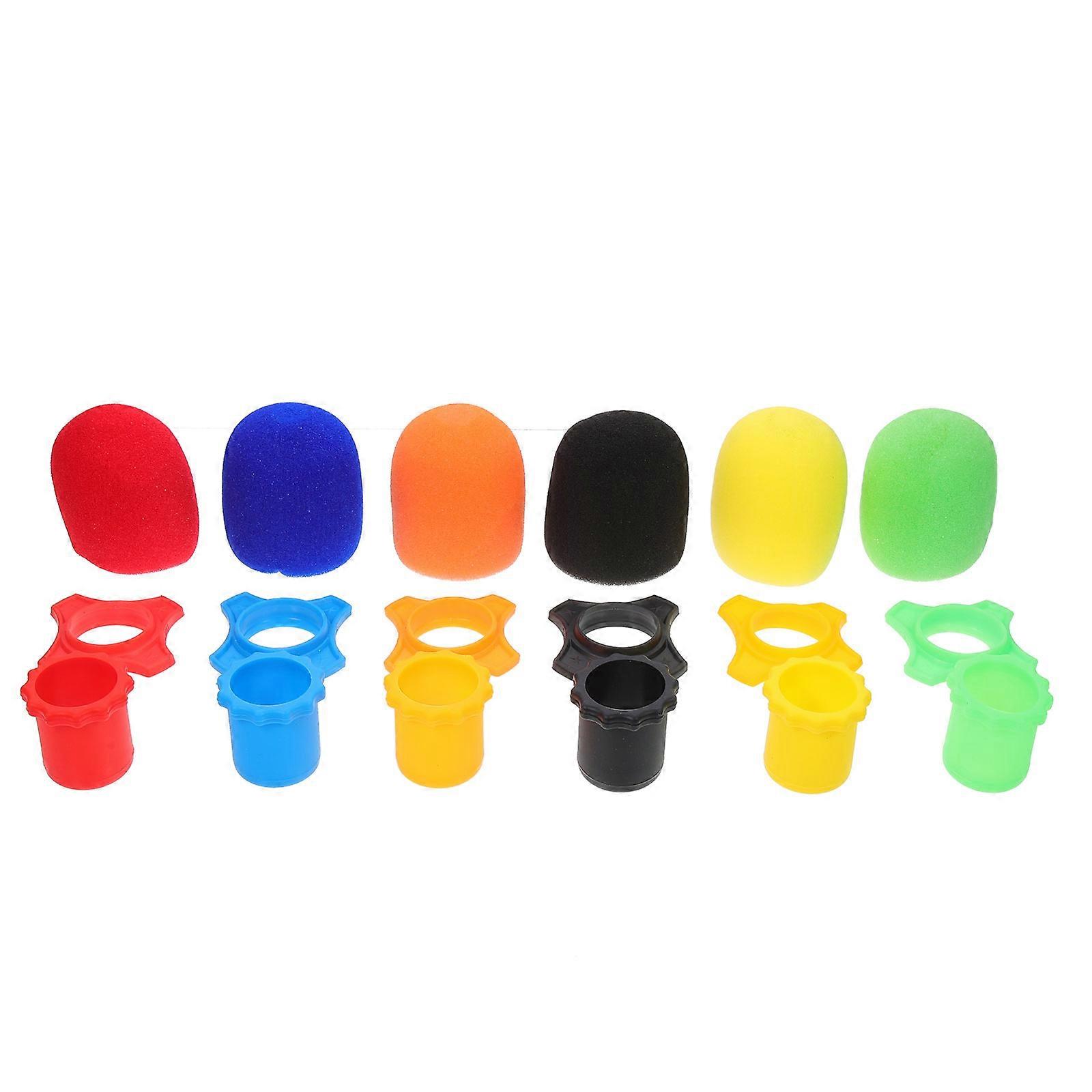 Microphone Accessories Mic Anti-Roll Silicone Rings Protect Mic 1Set