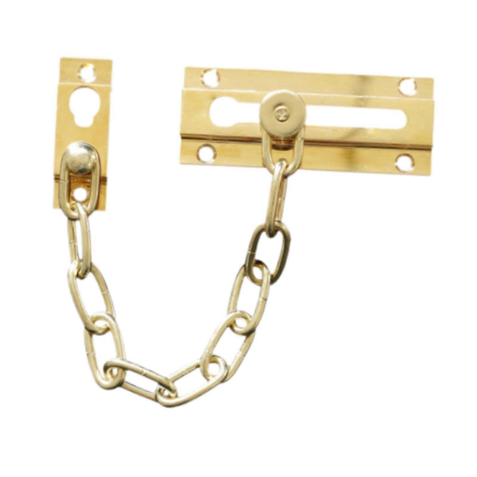 Door Chain Lock, High-Quality Security Chain, Durable Outdoor Door Lock, Heavy-Duty Door Protection System