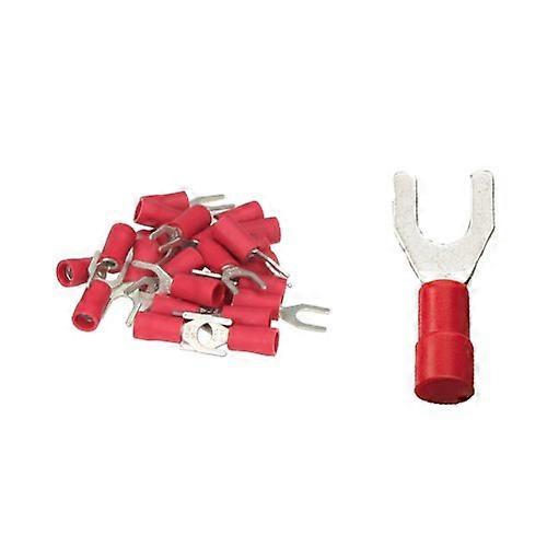 25 Spade Terminals 5.3 mm Red 0.5 to 1.5 mm² Electrical Connectors for Wire Harness and Automotive Applications