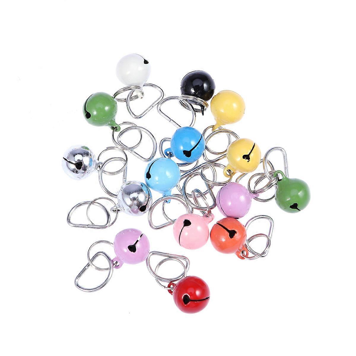 Plush Nylon Dog Collar with Bells for Pet Use Adjustable and Comfortable 15 Assorted Colors
