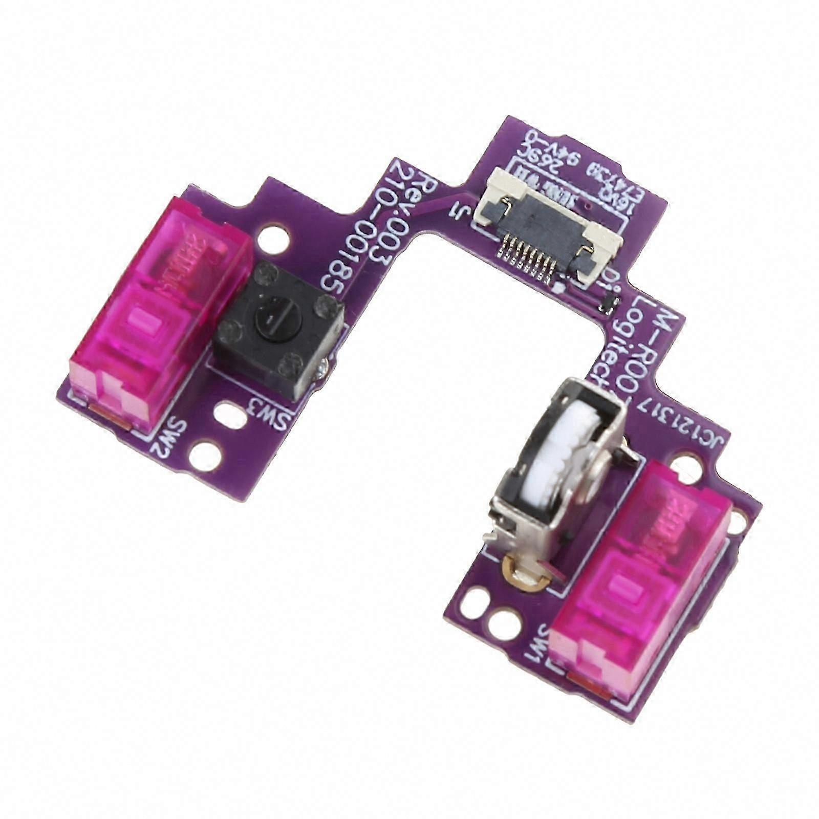 Silver Wheel Mouse Button Module External Button Module Micro Switch Button Key Board for G Pro Wireless Mouse TTC 80 Million