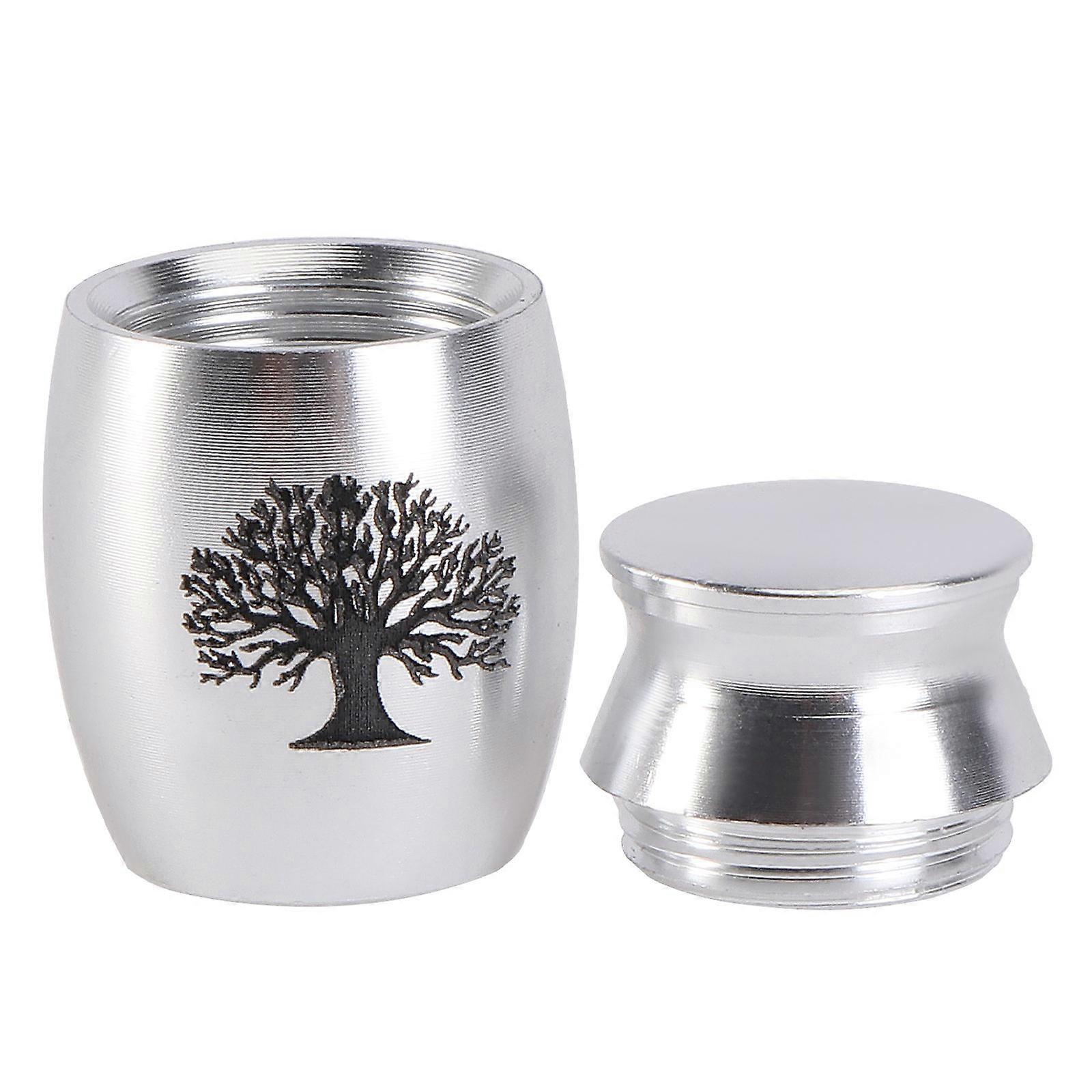 Pet Ashes Urn Stainless Steel Pet Cinerary Keepsake 1Pack Holds Pet Ashes Smooth Shiny Appearance